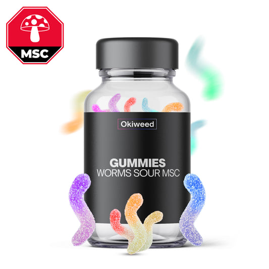 Gummies Worms Sour MSC